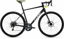 Cube Attain Race - Sort-hvid - 56 Cm