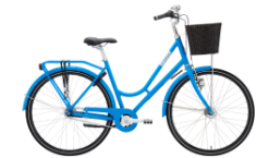 Norden Liva+ Damecykel - 7 Gear - Str. 56 - Mat Blå