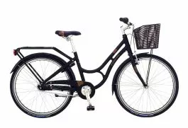 Kildemoes Bikerz Retro - 24" - Mat Black - 7 Gear 3 Kildemoes Bikerz Retro - 24" - Mat Black - 7 Gear