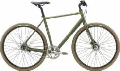 MBK Octane Gravel Urban - Herrecykel - Mat Grøn - 55 Cm.
