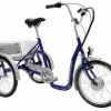 Monark 3-hjulet Ebike - 3 Gear - Blå