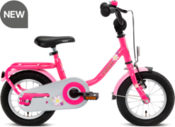 Puky Steel 12 - Rosa Fra 3 år