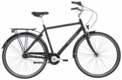 Raleigh Shopping Alu Herrecykel - 7 Gear - Sort - 52 Cm