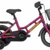 Winther 150 Alu 12" Mat Purple-gul - Børnecykel